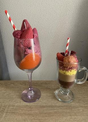 Свічки-десерт