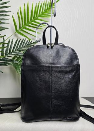 Фирменный кожаный рюкзак rialto
