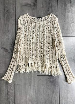 Ажурная кофточка от zara