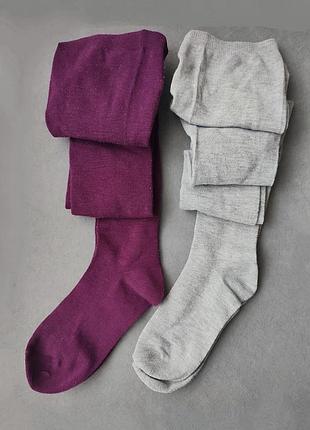 Фирменные натуральные теплые колготки.