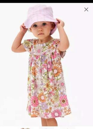 Платье на девочку в цветы primark 2-3 года