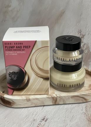 Набір база для обличчя та навколо очей bobbi brown vitamin enriched face base 50ml. eye base 15ml