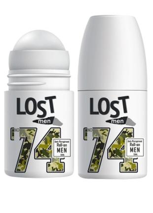 Мужской роликовый дезодорант lost 74, 50 мл/282620