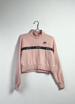 Свитшот nike crop zip 1\3