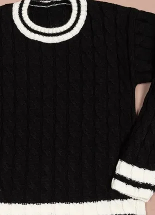 Свитер для девочек 3001-1 черный свитер