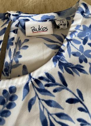 Красивое летнее легкое платье blukids