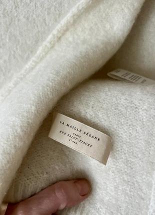 Sezane великий шарф з baby alpaca