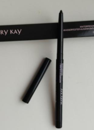 Водостійкий олівець чорного кольору для очей mary kay