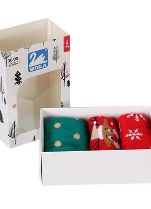 Шкарпетки wola 3 пари