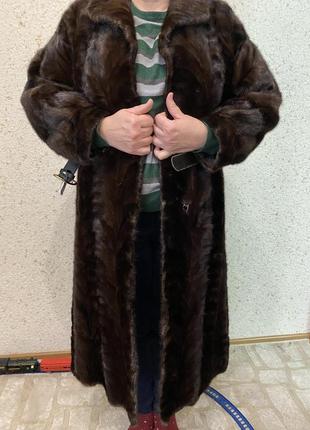 Вінтажна норкова шуба