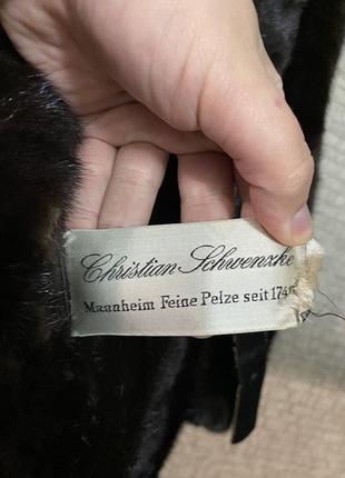 Вінтажна норкова шуба