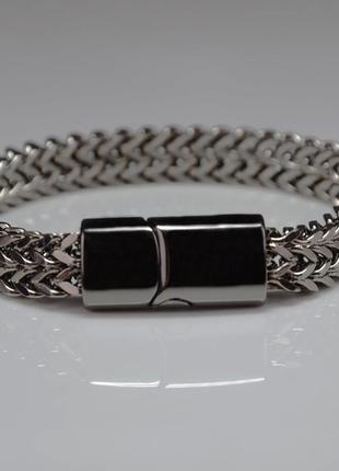 Новый фирменный мужской браслет на руку с магнитной застежкой new yorker