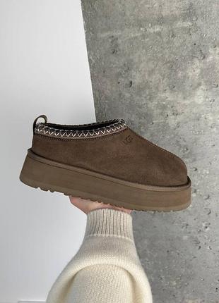Уггі ugg tazz platform hickory  premium