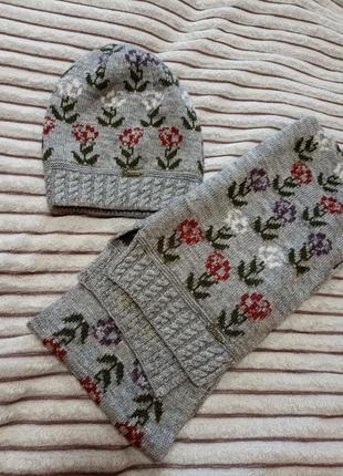 Набор шапка + шарф fonem