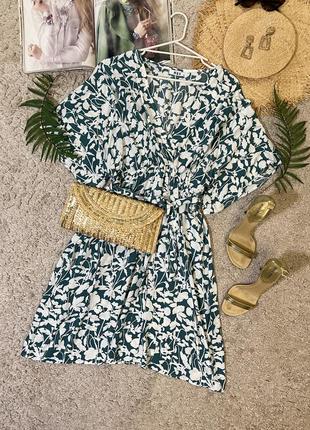 Ніжна легка сукня в принт №387/64