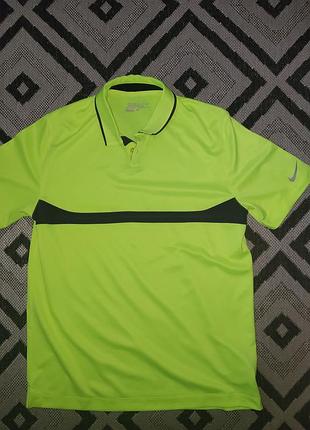 Футболка спортивна поло nike dri fit golf
