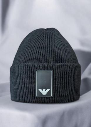 ❄️брендовые шапки armani.❄️