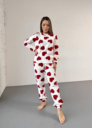 Теплая женская пижама