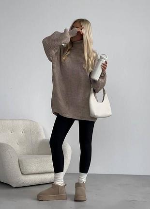 Ангоровый вязаный свитер