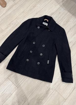 Пиджак пальто тёплое шерсть