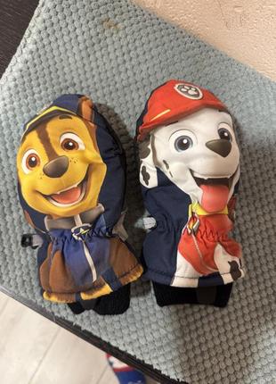 Рукавички щенячий патруль paw patrol