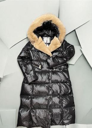 Курточка пуховик натуральный пух