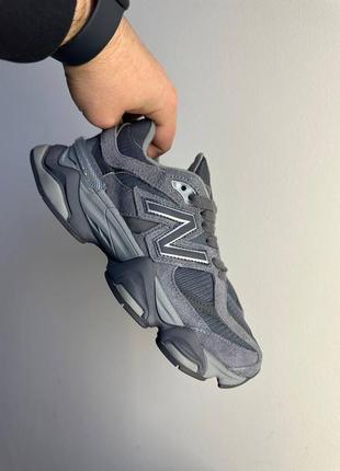 Кросівки new balance 9060 indigo blue/grey blue / grey