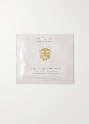 Гідрогелева маска для обличчя mz skin hydra-lift gold face mask, 25 г