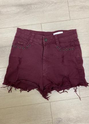 Шортики с высокой посадкой