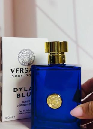 Тестер парфюмована вода для чоловіків dylan blue pour homme, 100 мл