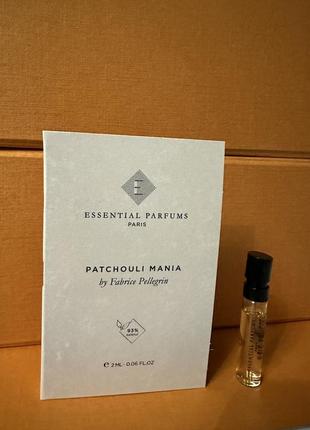 Essential parfums patchouli mania пробник оригинал