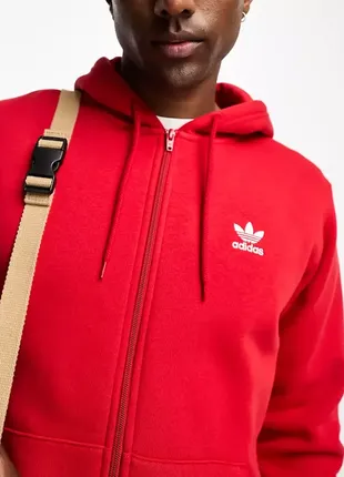 Худи олимпийка adidas men's zip hoodie jacket - l