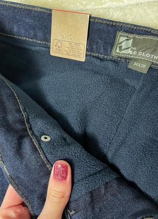 Чоловічі утеплені на флісі джинси the buffalo jeans co7 фото