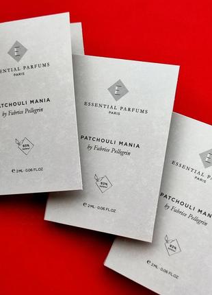 Essential parfums patchouli mania парфум унісекс 2 ml (оригінал)