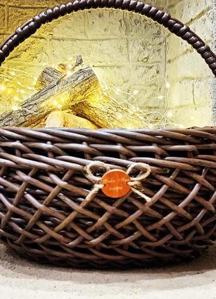 Кашпо горщик з ротангу,кошики, пасхальная корзина