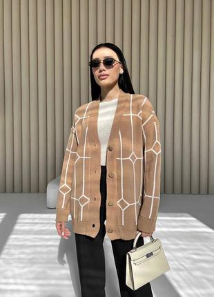 🔥 распродаж! стильный теплый кардиган (8 цвет1) 30% шерсть