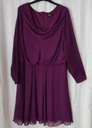 Сукня шифонова  c&a jessica dresses  роз. 54