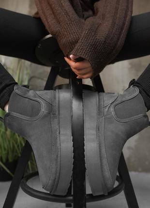 Женские ugg grey ug400, ugg угги, женские зимние угги ugg