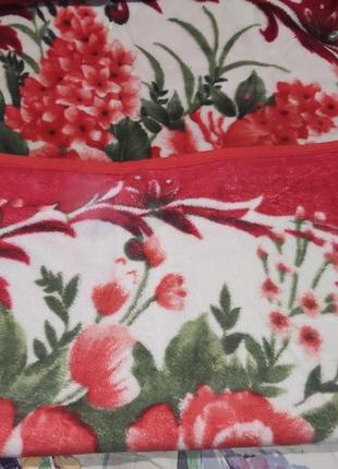 Китайский плед в цветы времен ссср