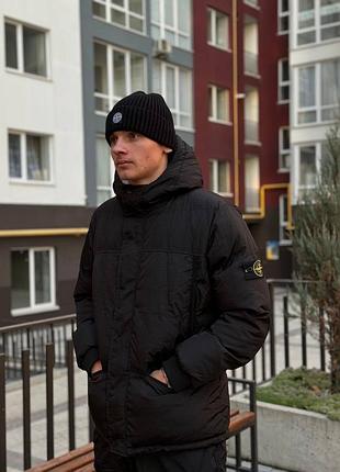 Пуховик stone island