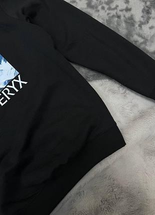 Чорне худі арктерікс arcteryx кофта 2