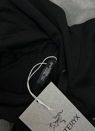 Чорне худі арктерікс arcteryx кофта 4