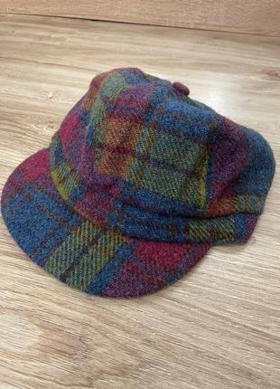 Кепка harris tweed glen floral-embroidered берет