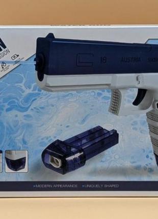 Водяний пістолет глок 17. іграшка. glock 17. вода. забава