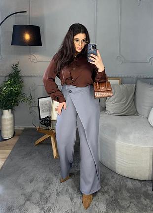 Ультрамодные женские брюки на запах✨