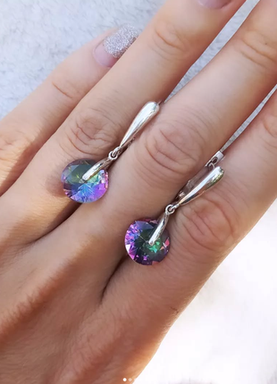 Серебряные серьги