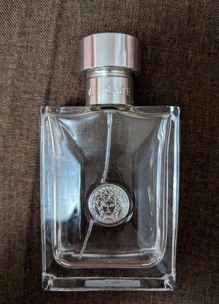 Versace pour homme пустий флакон 100ml