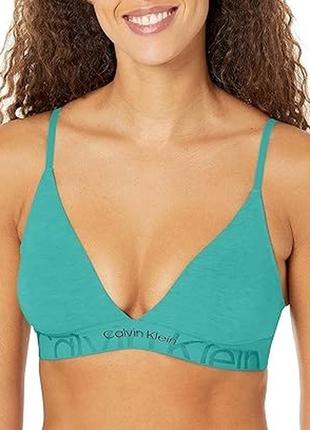 40-42р. бюст бралетт без косточек, хлопок calvin klein
