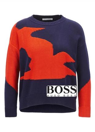 Свитер с чайкой hugo boss