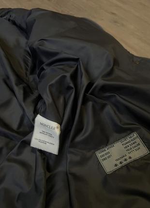 Moncler grenoble down jacket винтажный женский пуховик7 фото